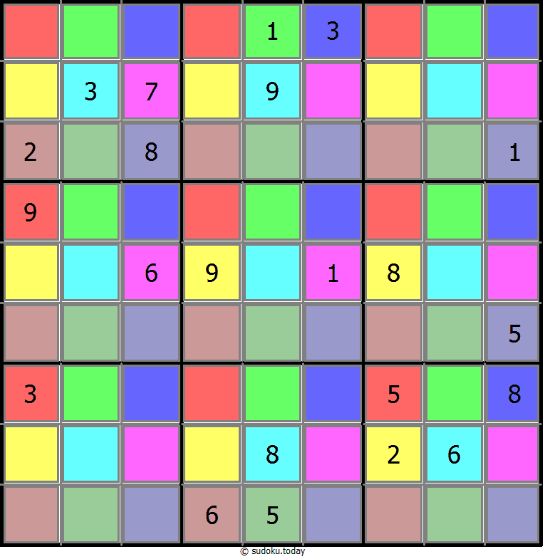 Color Sudoku 2025年11月10日