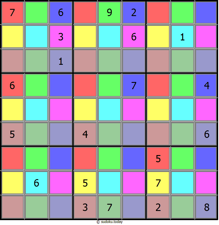 Color Sudoku 2025年11月10日