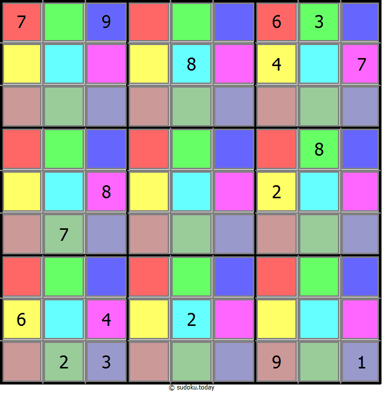 Color Sudoku 2025年12月23日