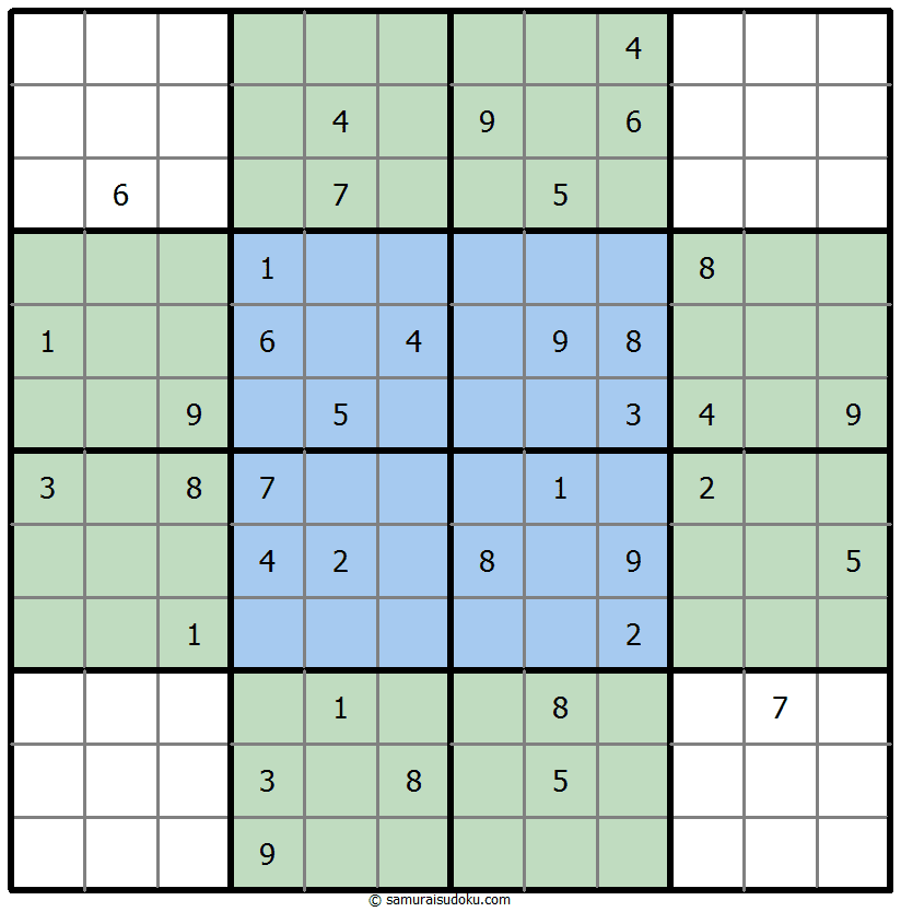 蝴蝶数独 #35812