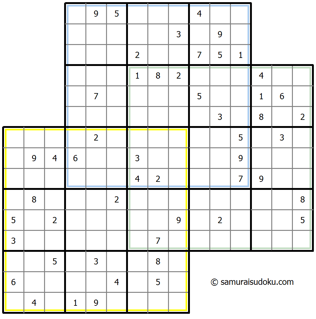 三叠数独 #34692