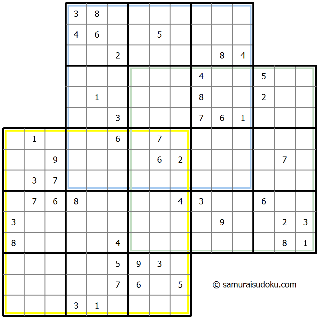 三叠数独 #34872