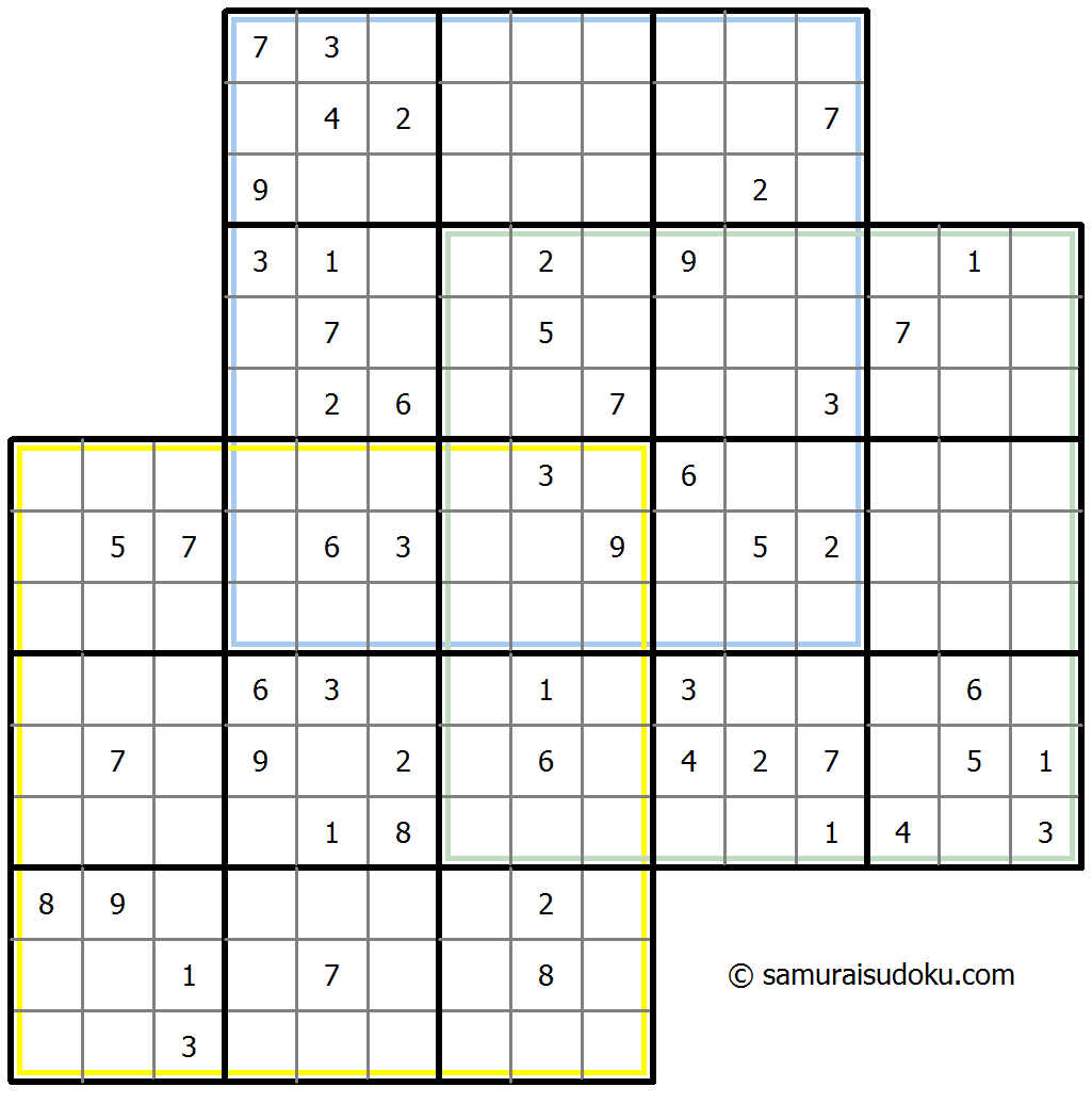 三叠数独 #34918