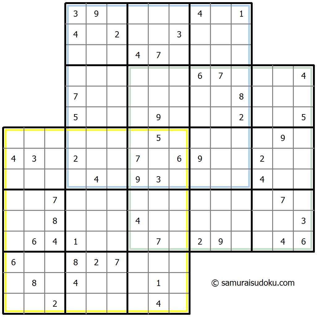 三叠数独 #34931