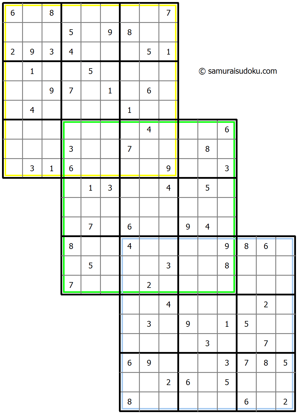 三叠数独 #33321