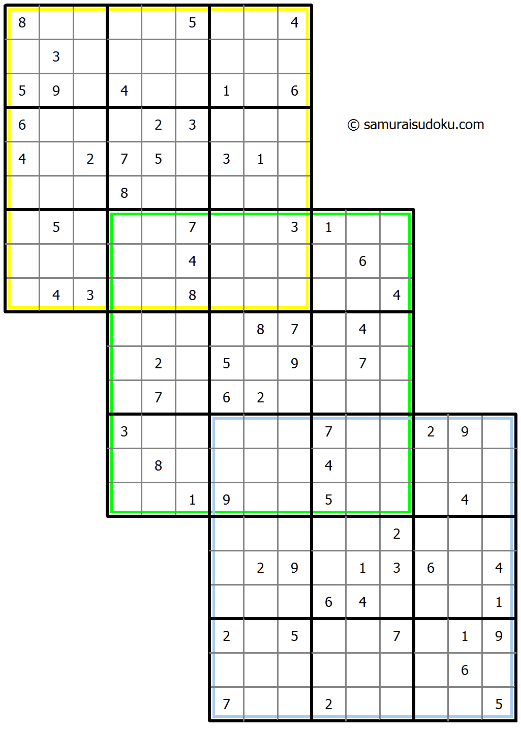 三叠数独 #33346