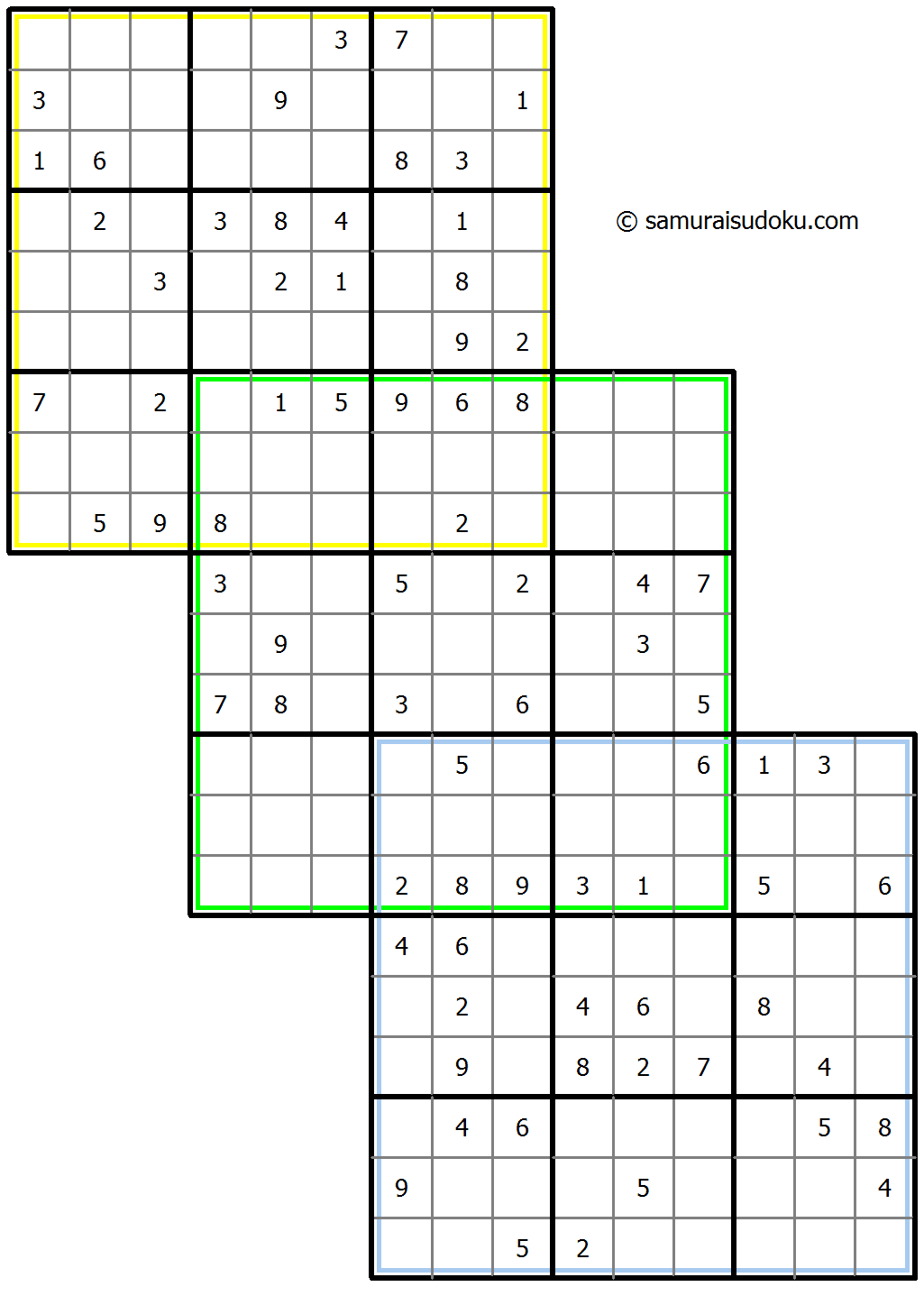 三叠数独 #33388