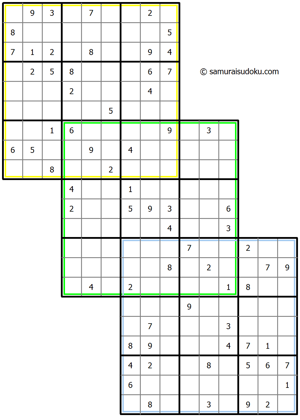 三叠数独 #33430