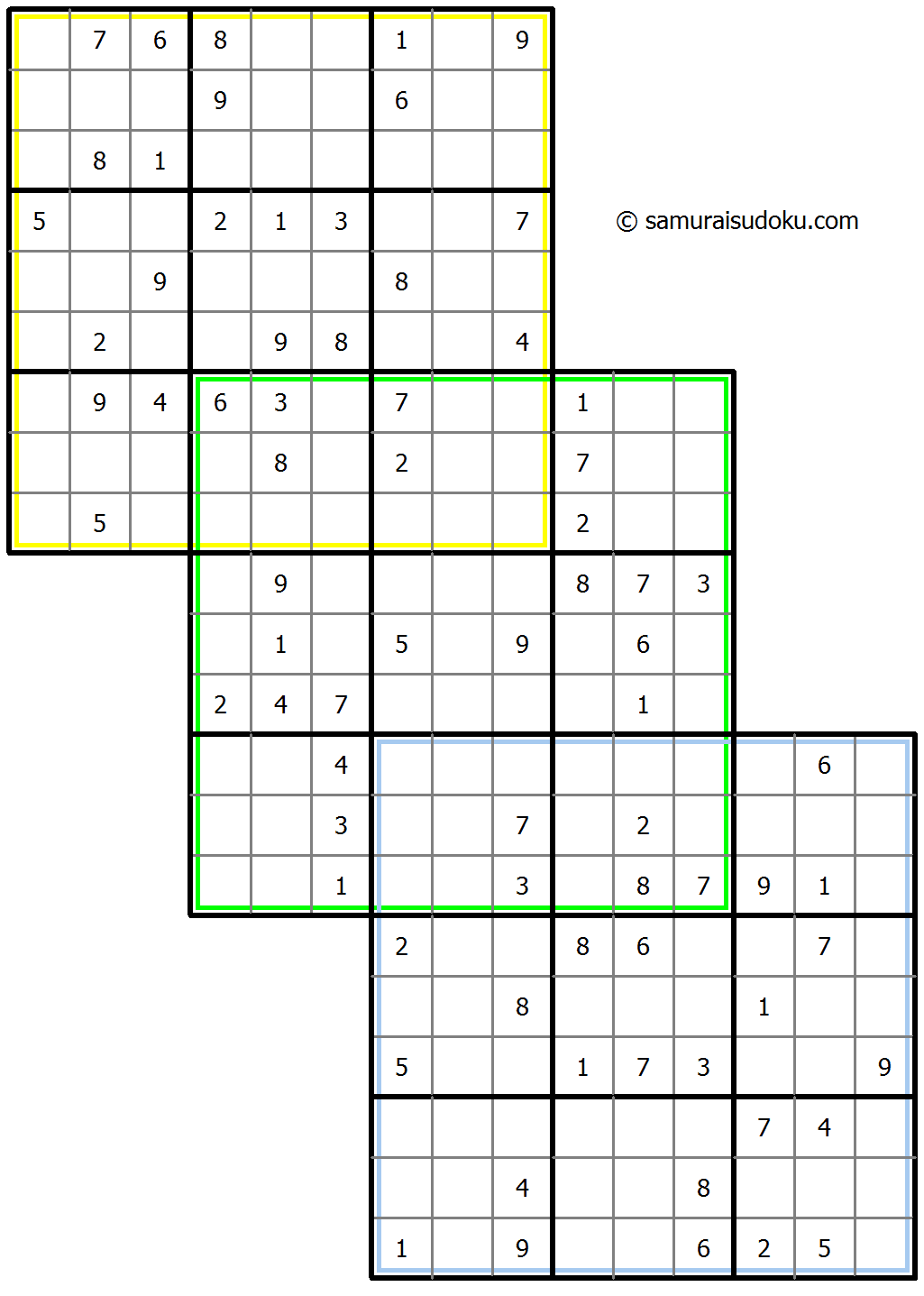 三叠数独 #33488