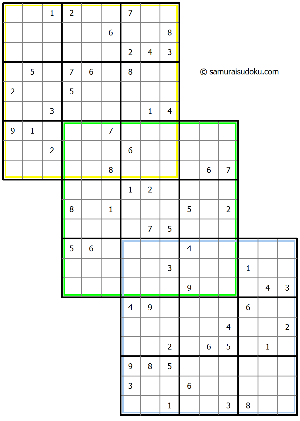 三叠数独 #33537