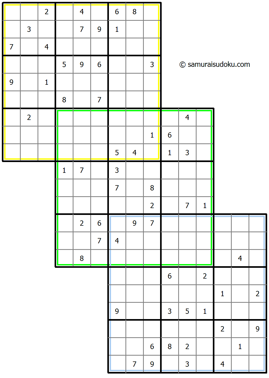 三叠数独 #33589