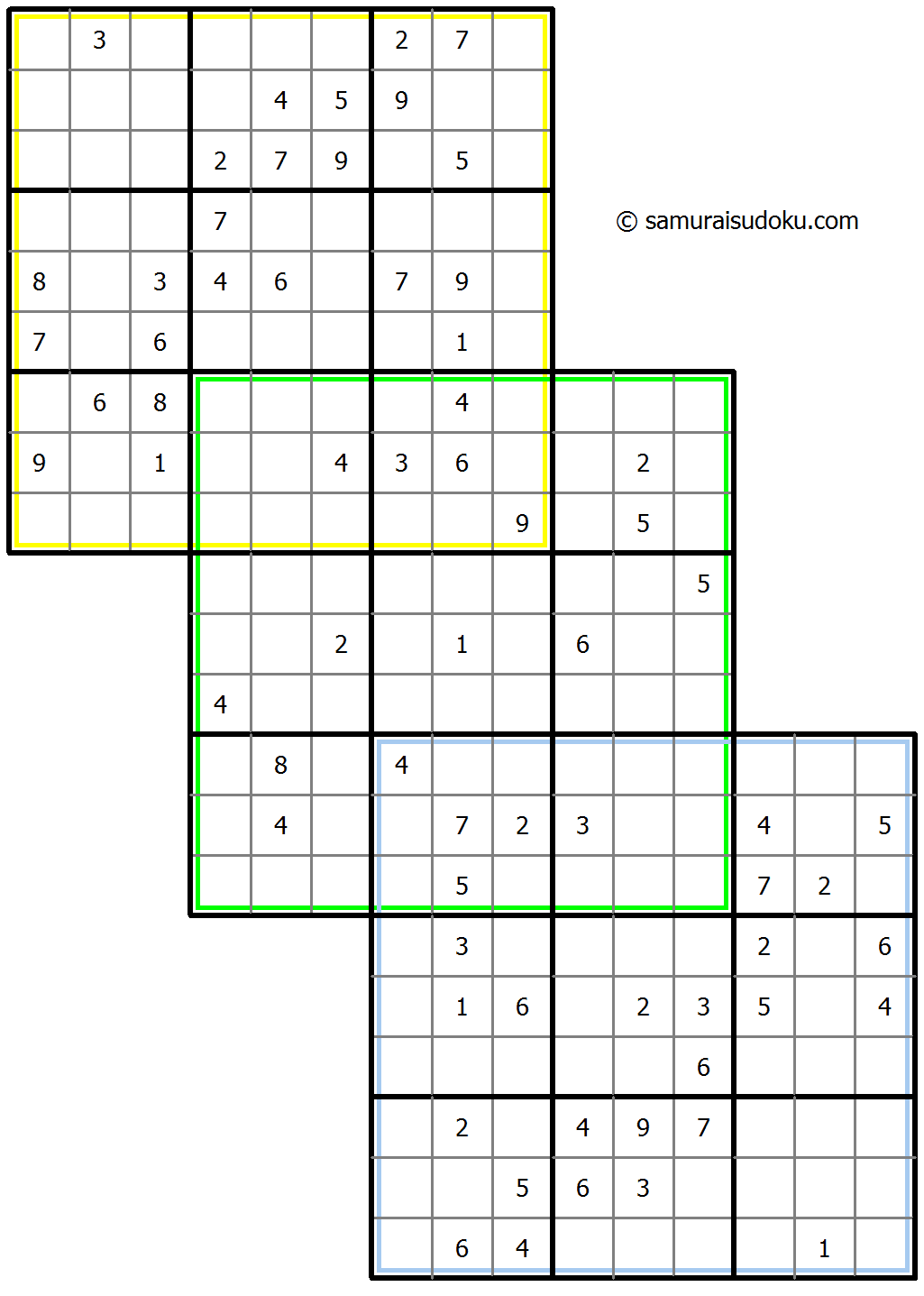 三叠数独 #33677