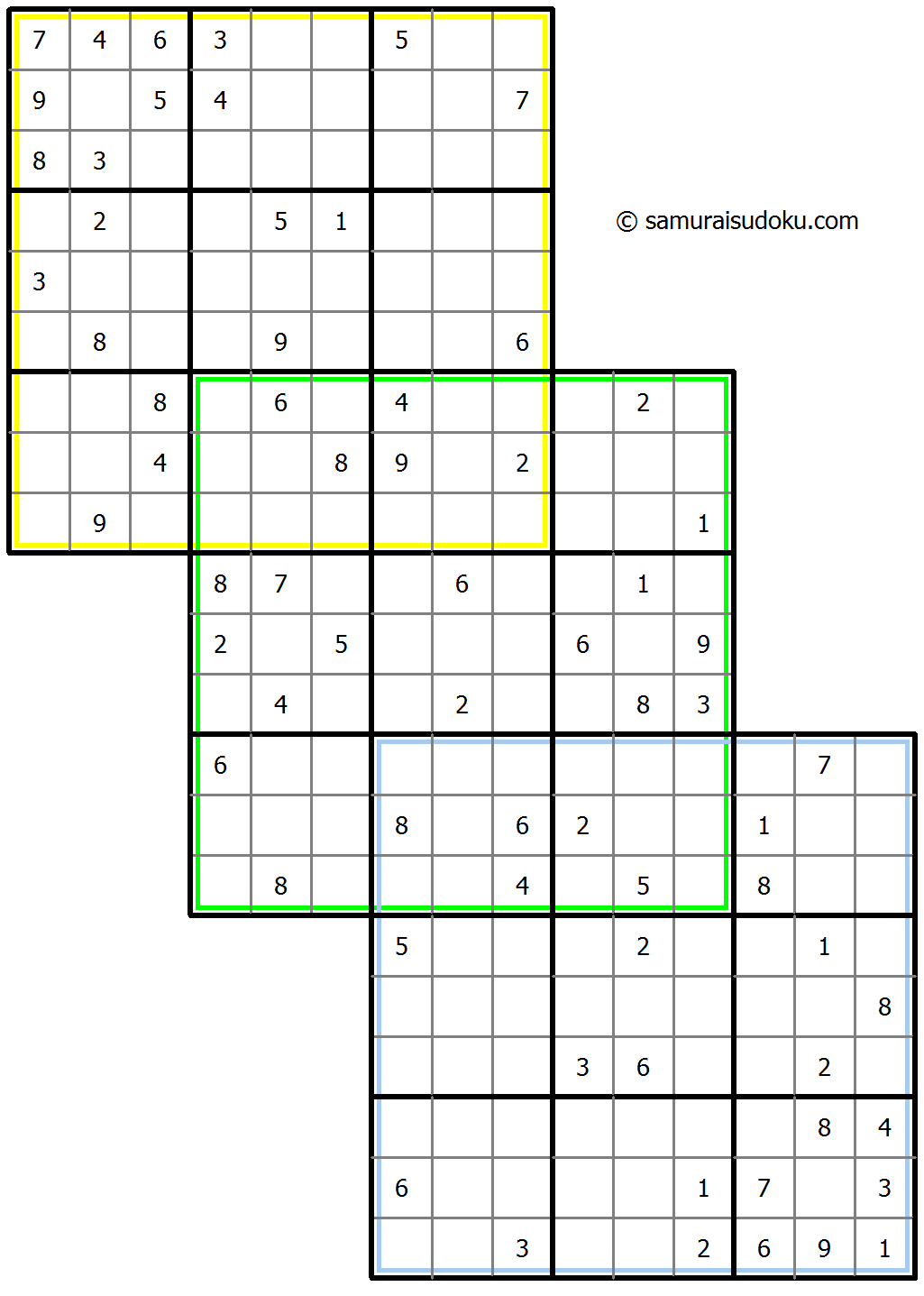 三叠数独 #33684
