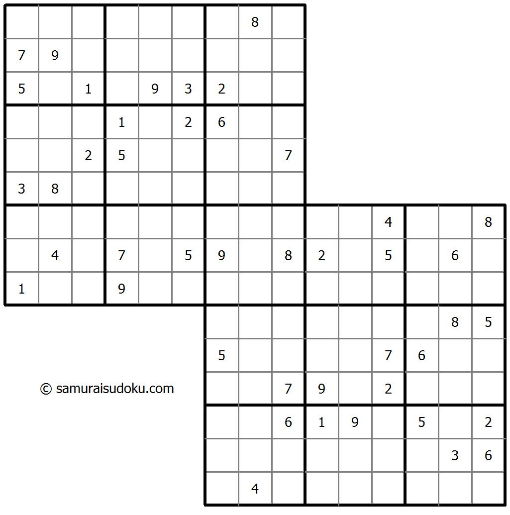 双重叠数独 #30969
