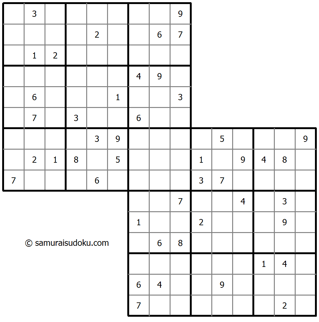 Twodoku 2025年11月10日