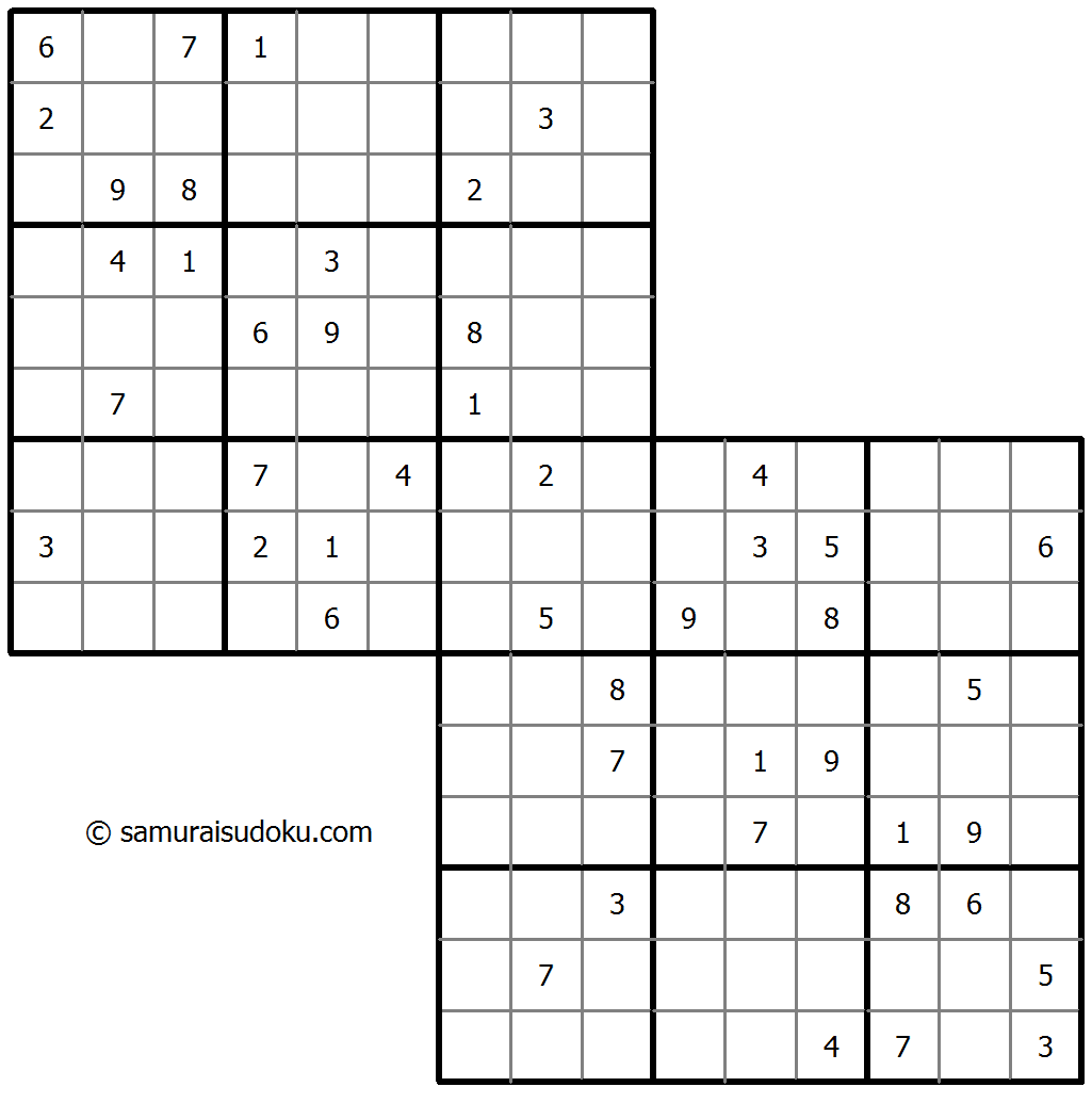双重叠数独 #33209