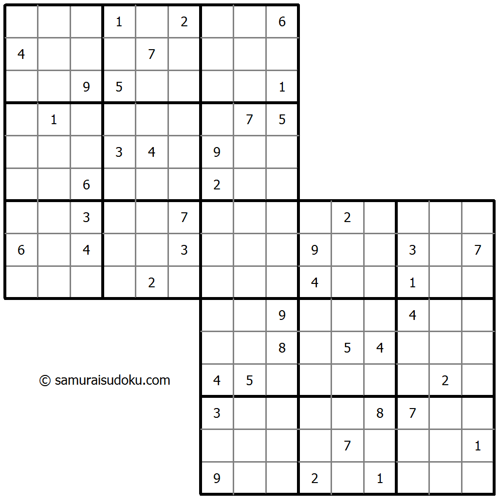 双重叠数独 #33819