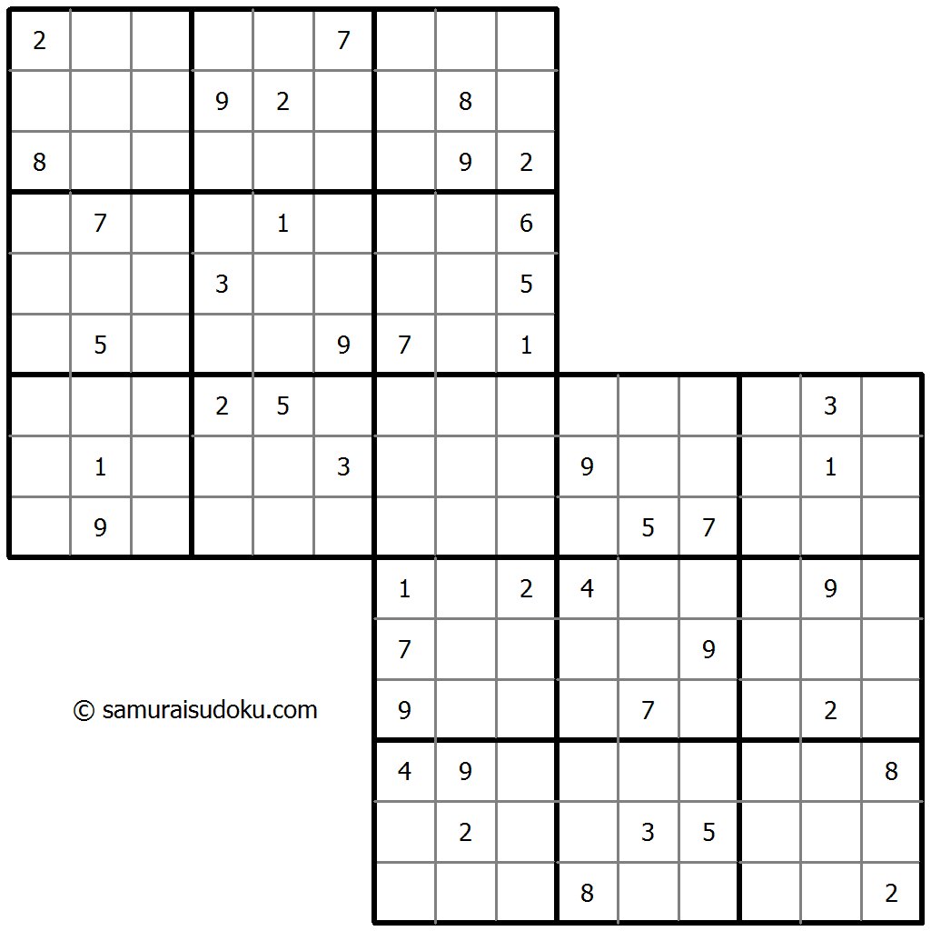 双重叠数独 #34138