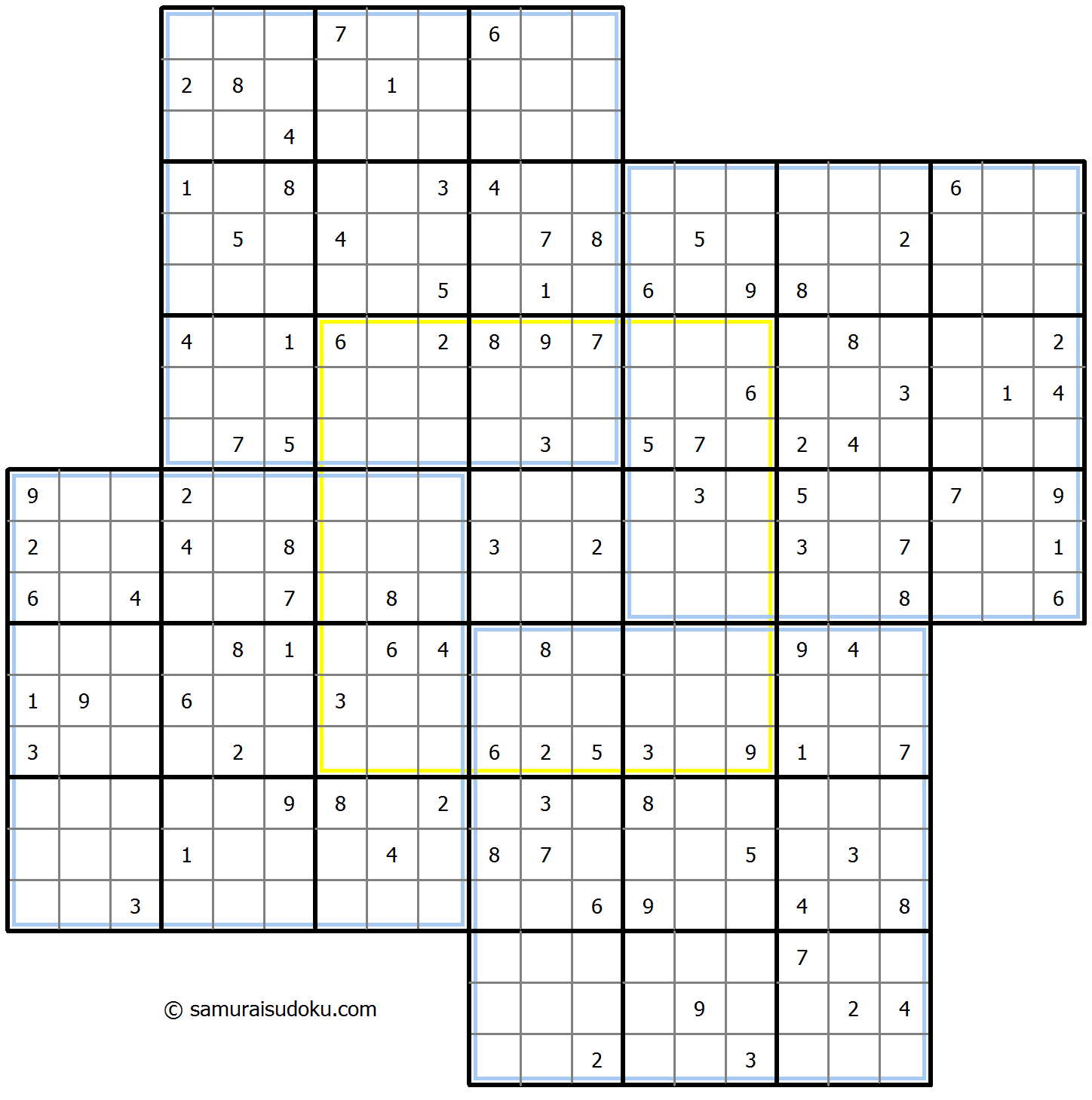 Windmill Sudoku 2025年11月17日