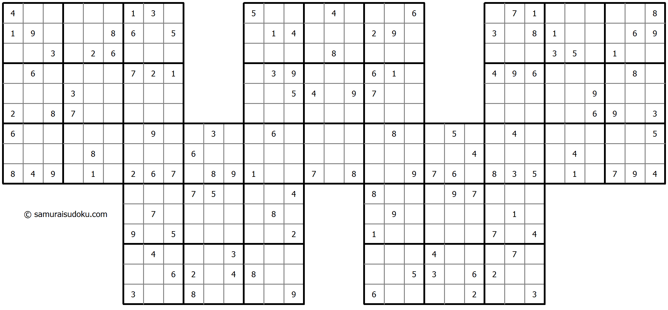 W Sudoku 2025年11月06日