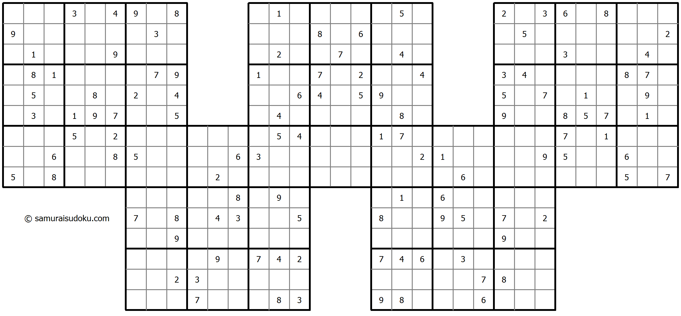 W Sudoku 2025年11月06日