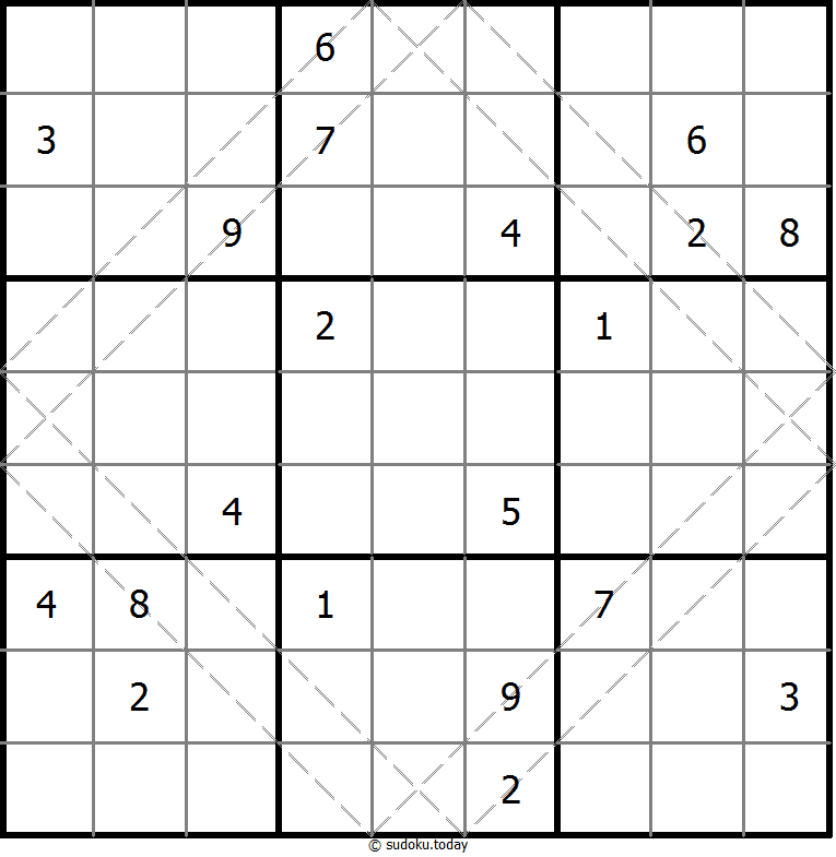 Multi Diagonal Sudoku 2025年11月9日